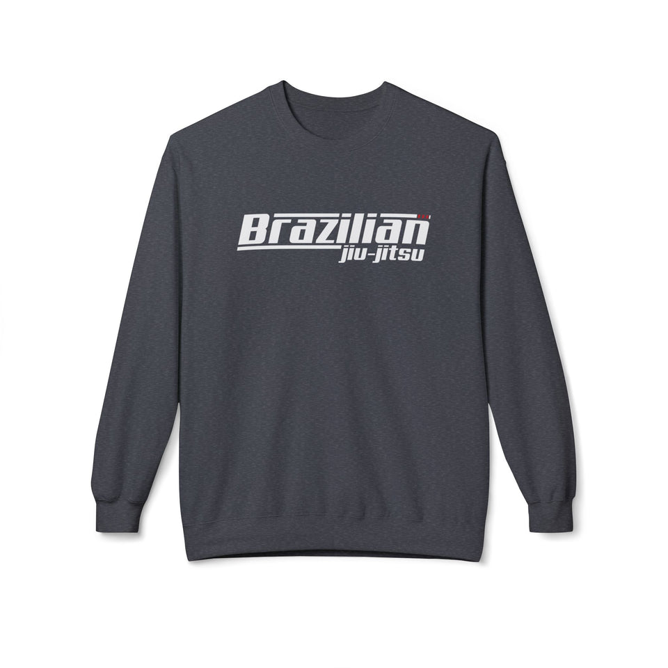 Brazilian Jiu Jitsu Belt BJJ Unisex Midweight Softstyle Fleece Crewneck Sweatshirt