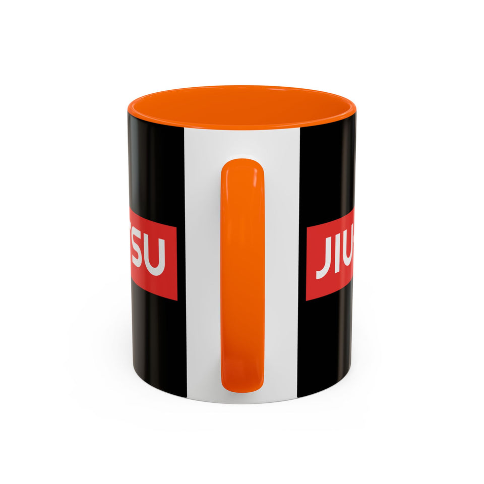 Brazilian Jiu Jitsu Surpassing | BJJ Accent Coffee Mug