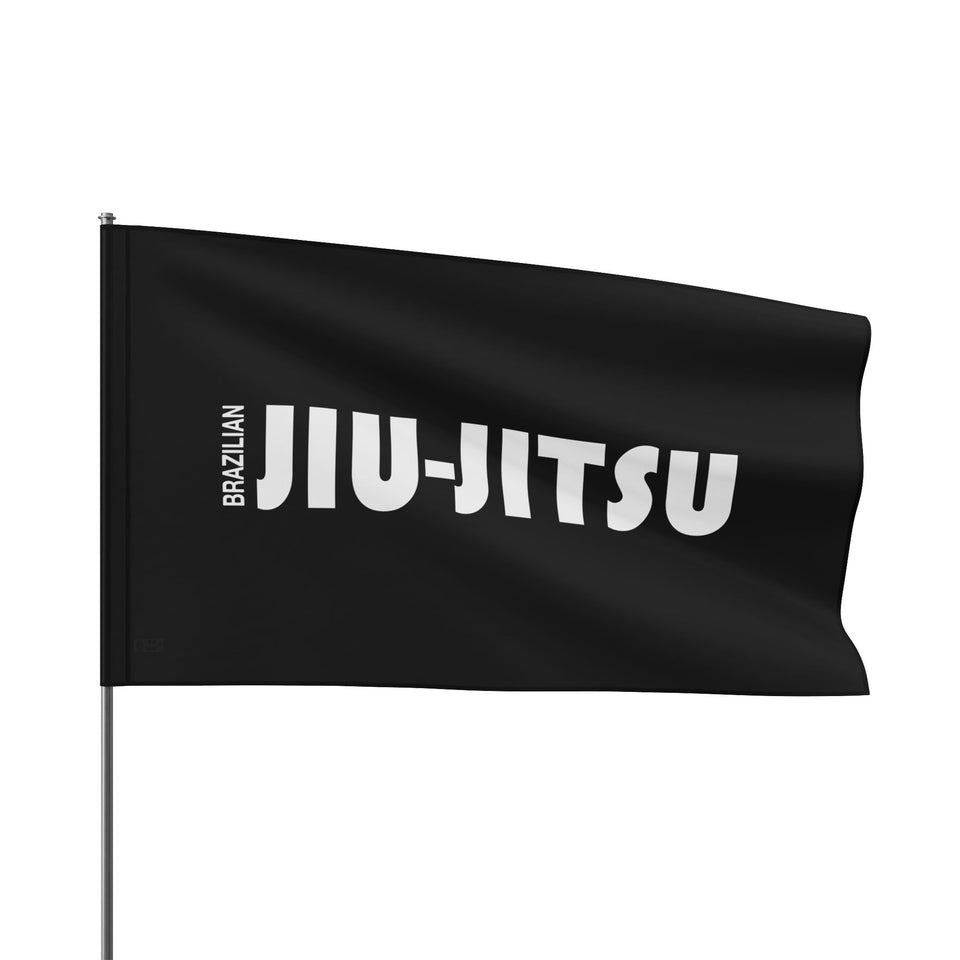 Brazilian Jiu Jitsu Slogan Flag Banner | BJJ Flag