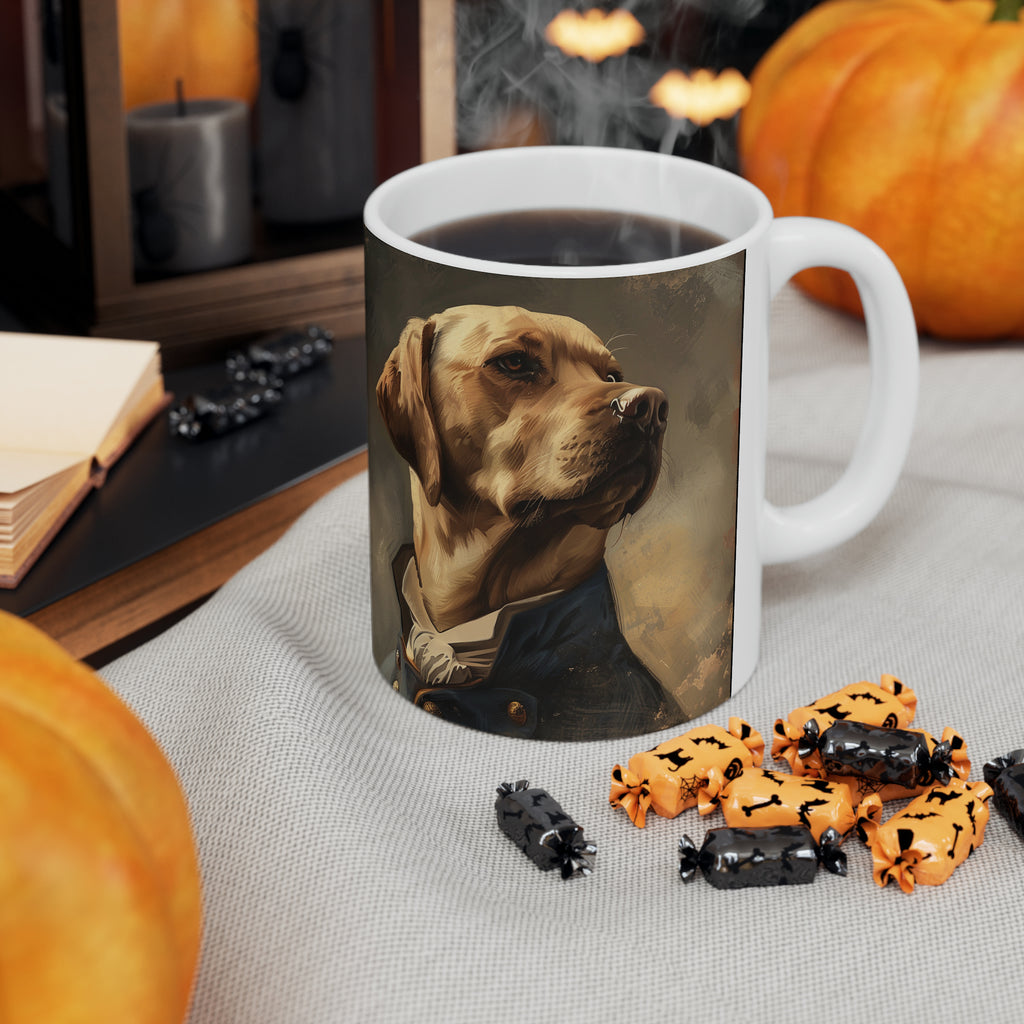 Classical Painting Labrador Mug | Labrador Coffee Mug | Cute Labrador Gift | Funny Labrador Presents | Labrador Mug 2 11oz