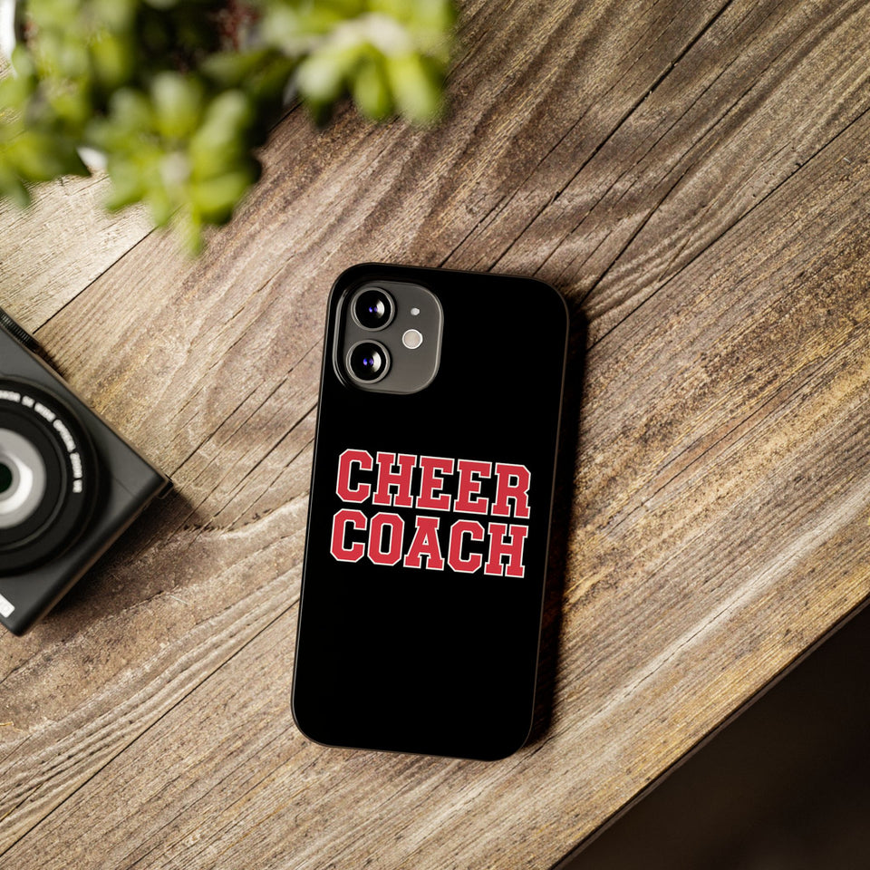 Premium Cheer Coach iPhone Case | Cheer Coach Gifts Slim Phone Cases