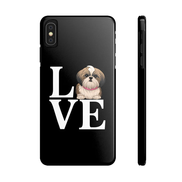 Premium Love Shih Tzu iPhone Case | Cute Shih Tzu Slim Phone Cases