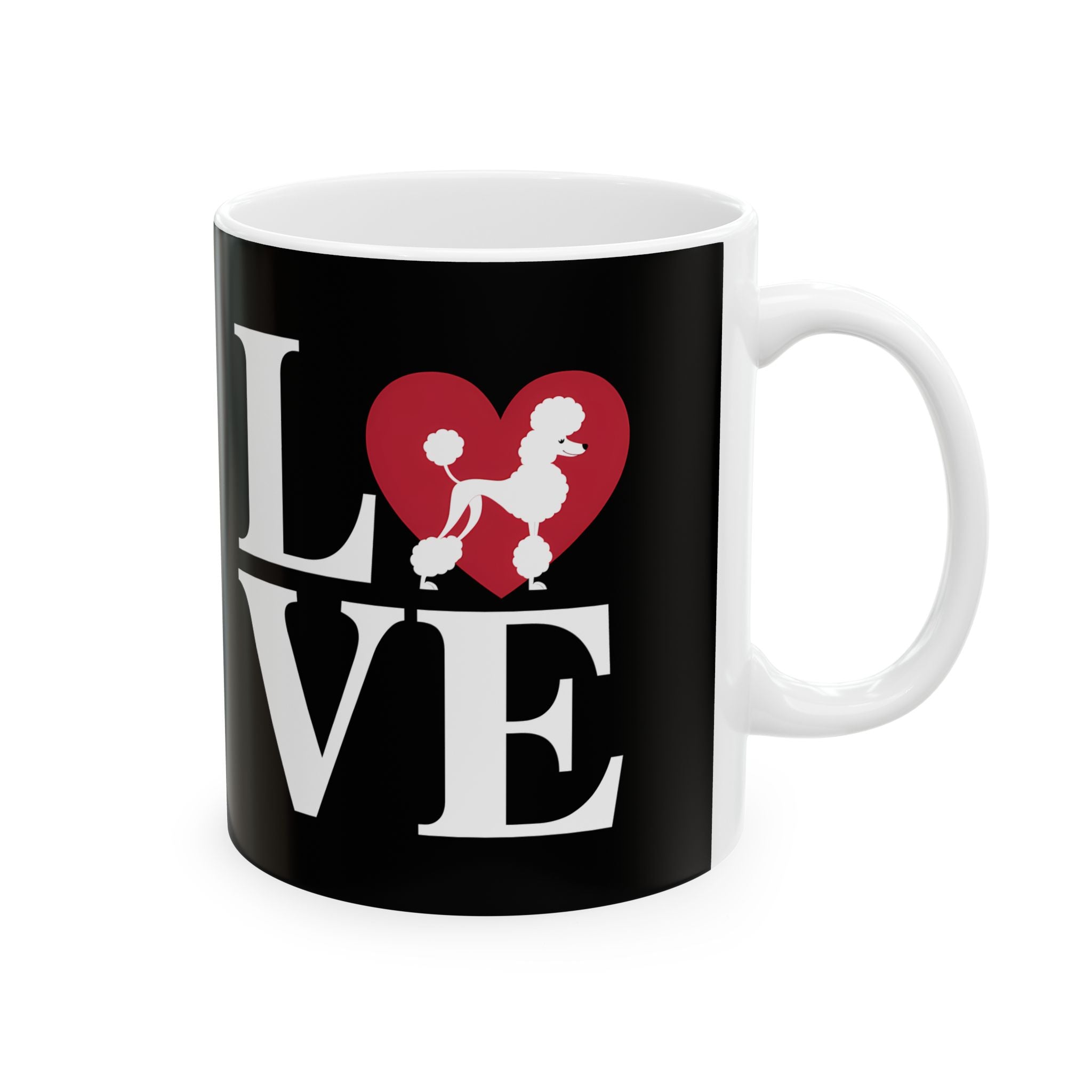 Sweet Love Poodle Mug | Poodles Coffee Mug | Cute Poodle Coffee Mug 11oz Main image