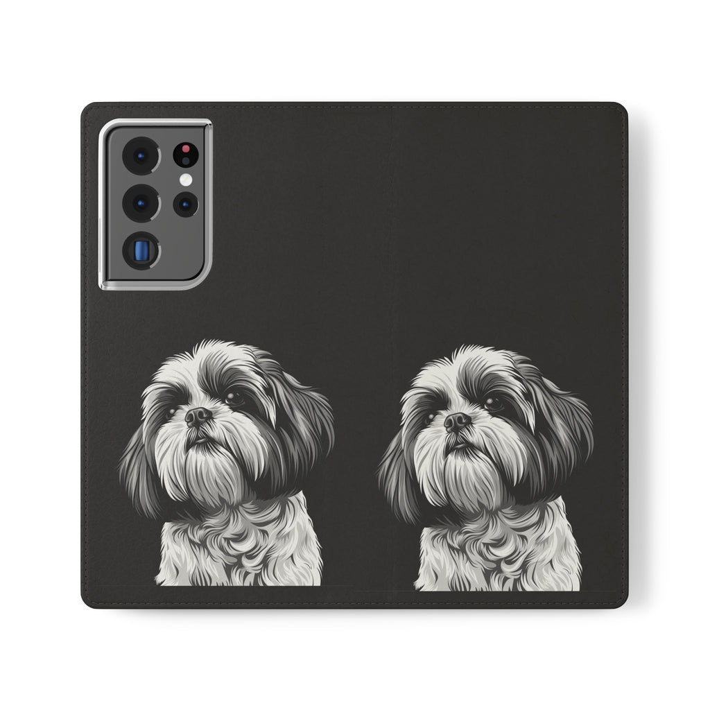 Shih Tzu Phone Case | Shih Tzu Wallet Phone Case | IPhone & Samsung Galaxy Shih Tzu Flip Cases