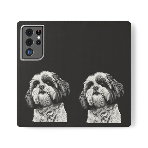 Shih Tzu Phone Case | Shih Tzu Wallet Phone Case | IPhone & Samsung Galaxy Shih Tzu Flip Cases