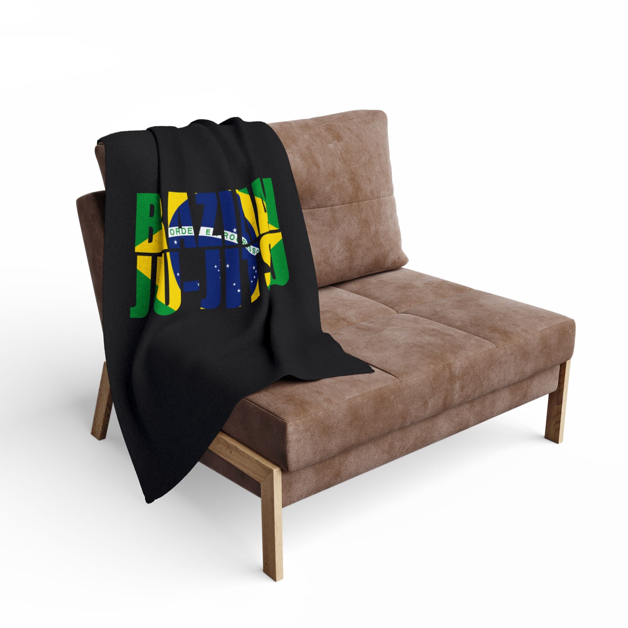 Brazilian Jiu Jitsu Blanket | Flag 3 BJJ Arctic Fleece Blanket Main image