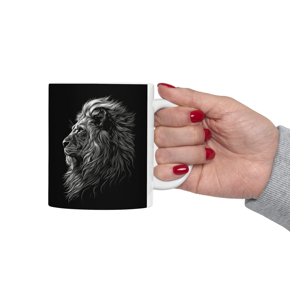 Lion Mug | Lion Coffee Mug | Cute Lion Gift | Lion Presents | Lion Mug 1 11oz