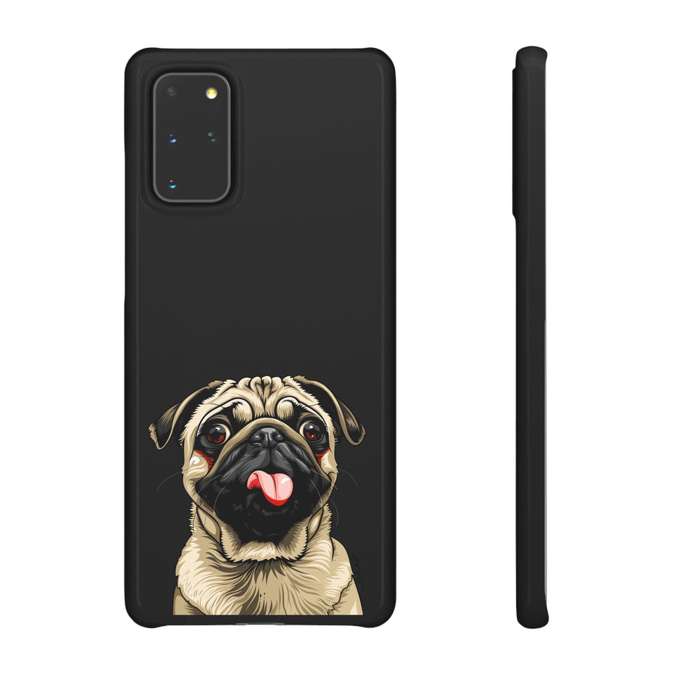 Pug Phone Case | I Love My Pug Phone Case | Pug iPhone & Samsung Galaxy Snap Cases