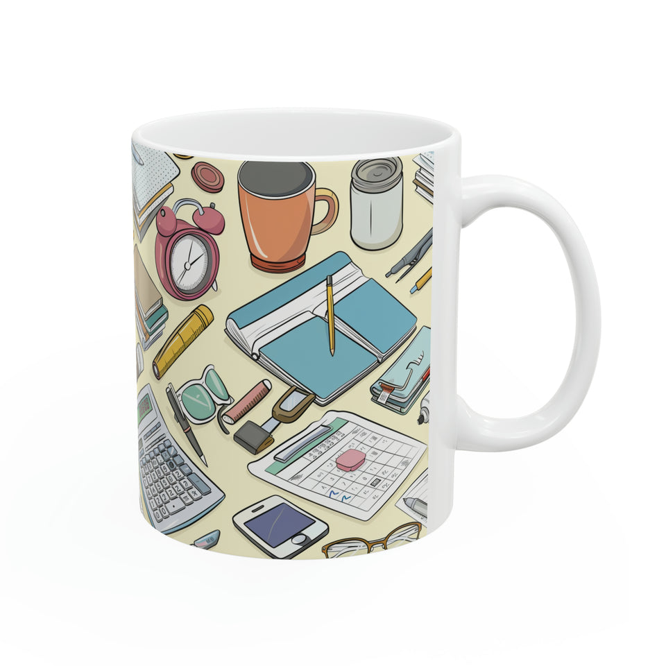 Accountant Mug Mug | Tools Of The Trade Accountant Coffee Mug | Cute Accountant Gifts | Funny Accountant Presents | Accountant Mug 11oz