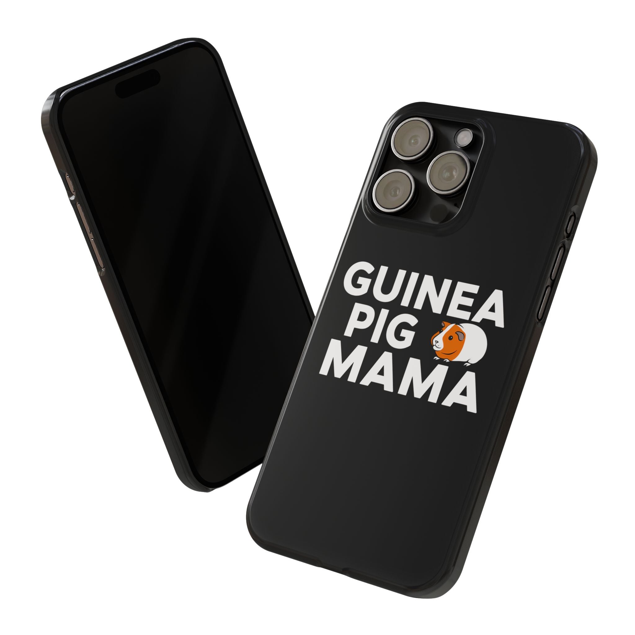 Cute Guinea Pig Mama Slim iPhone Cases | Guinea Pig Gift iPhone Case