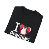 Penguin T-Shirt - I Love Penguins Shirt Penguin T-Shirt - I Love Penguins Shirt