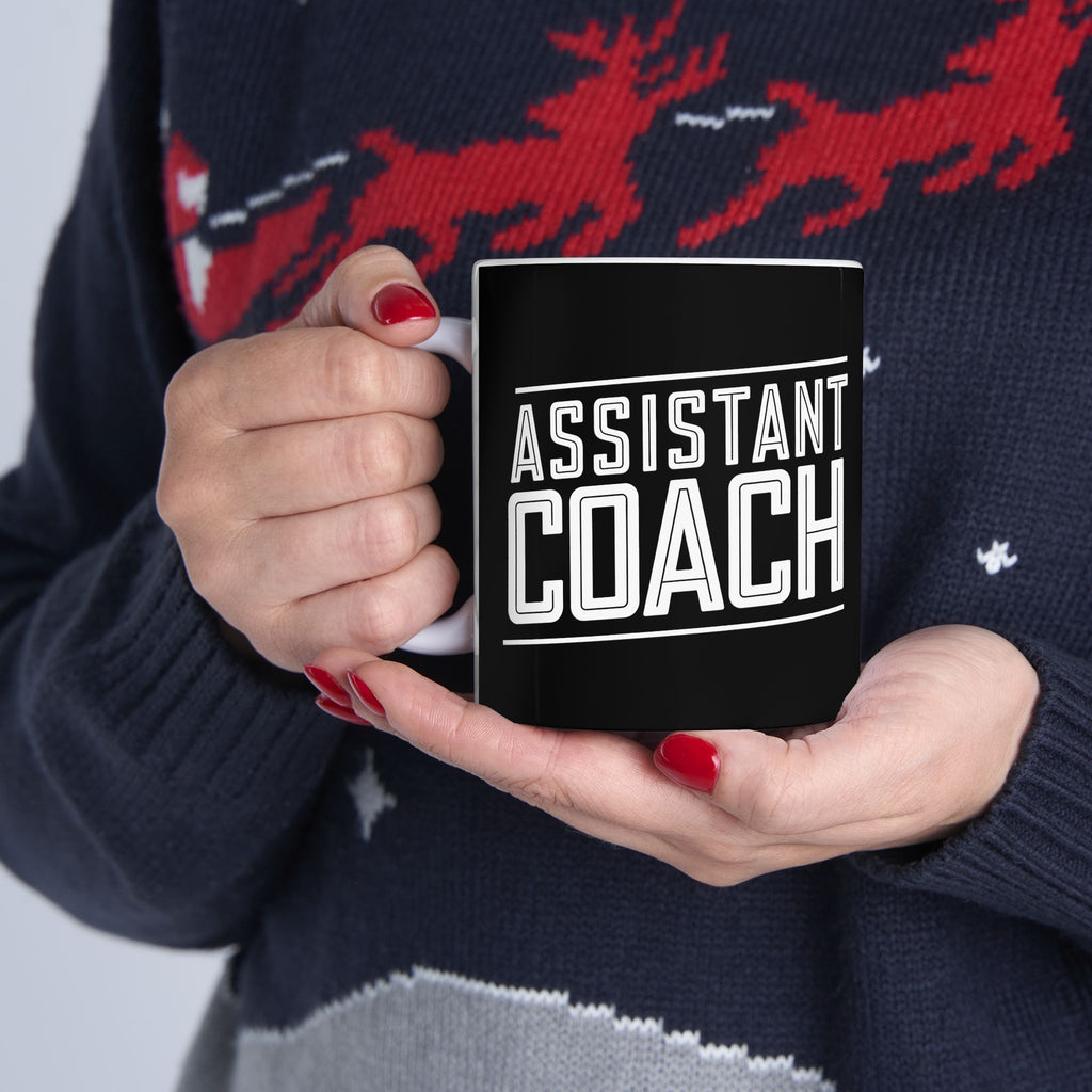 Assistant Coach Ceramic Mug | Cool Assistant Coach Gifts (11oz)