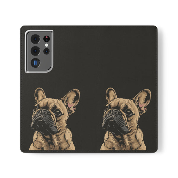 French Bulldog Phone Case | I Love My Frenchie Wallet Phone Case Gifts | IPhone & Samsung Galaxy French Bulldog Flip Cases