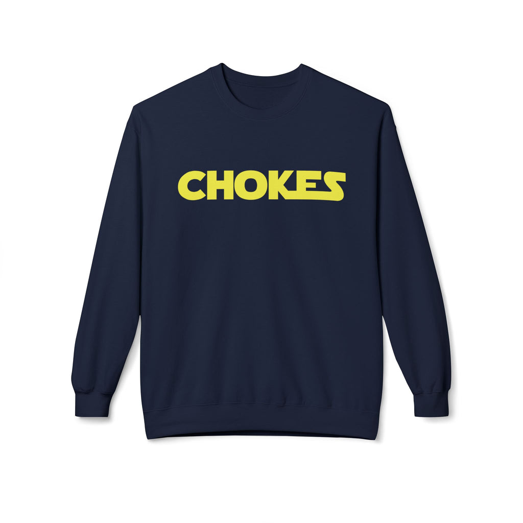 Brazilian Jiu Jitsu Chokes BJJ Unisex Midweight Softstyle Fleece Crewneck Sweatshirt