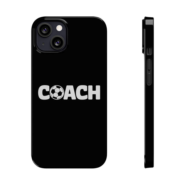 Premium Soccer Coach iPhone Case | Soccer Coach Gifts Slim Phone Cases
