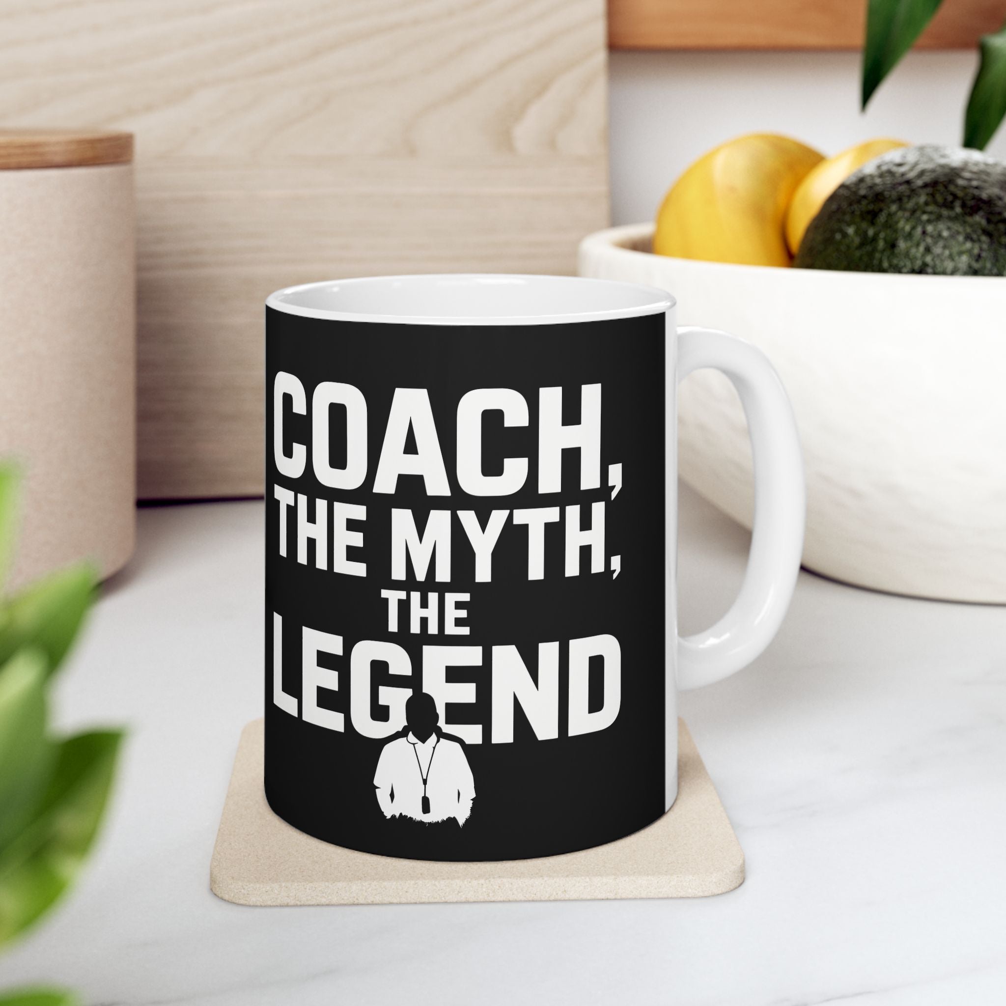 Coach The Myth The Legend Ceramic Mug | Coach Gifts (11oz) Main image