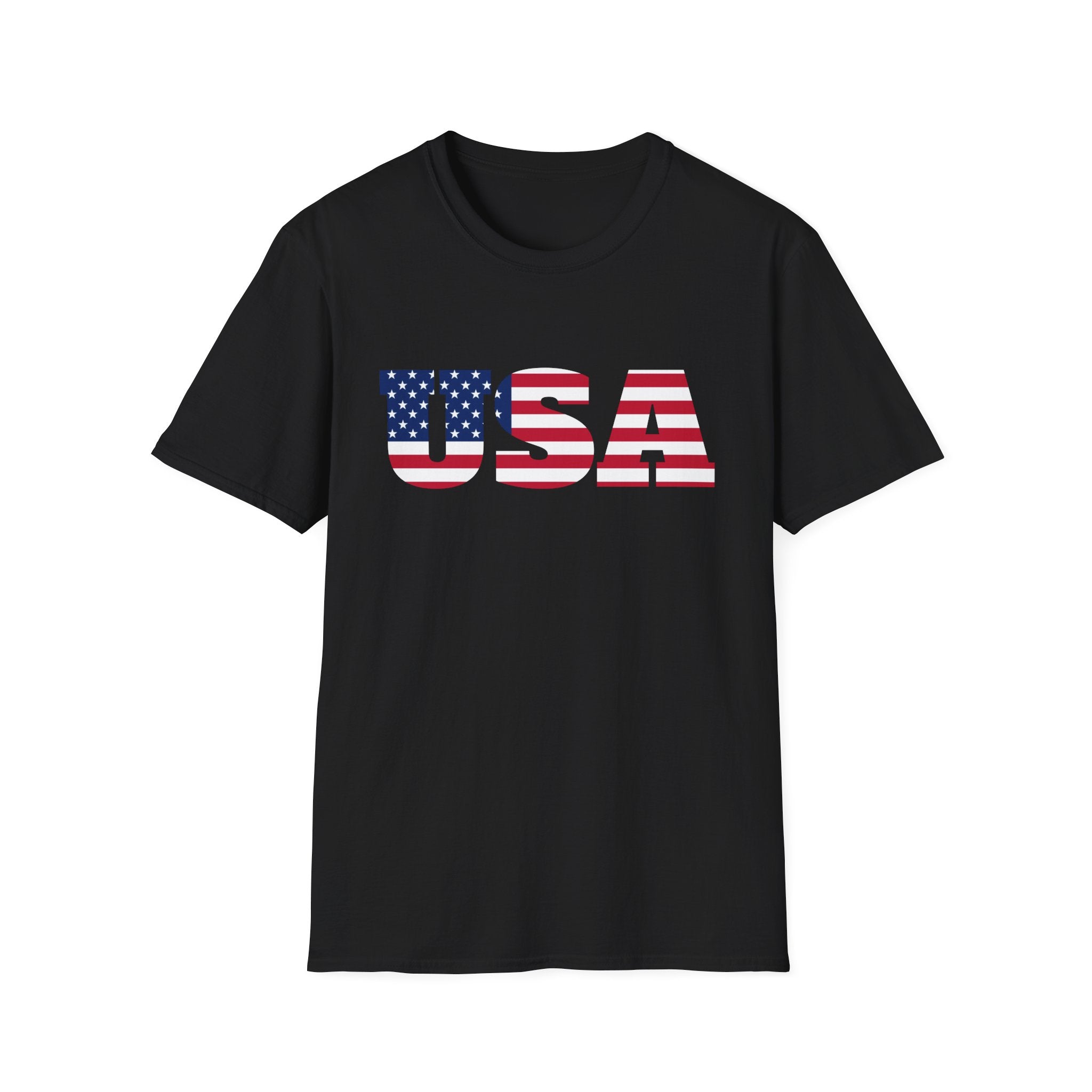 American Flag 4th of July USA Flag Patriotic T-Shirt - American Flag 4th of July USA Tee