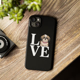 Premium Love Shih Tzu iPhone Case | Cute Shih Tzu Slim Phone Cases Premium Love Shih Tzu iPhone Case | Cute Shih Tzu Slim Phone Cases
