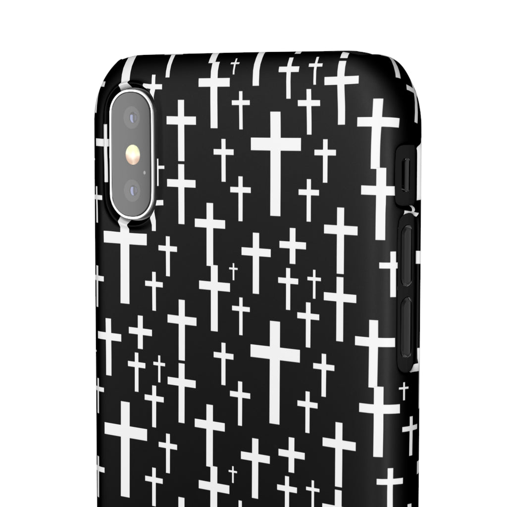 Faith In Jesus iPhone Christian Religion Phone Case | Faith Cross Phone Case | Christian Cross iPhone & Samsung Galaxy Snap Cases