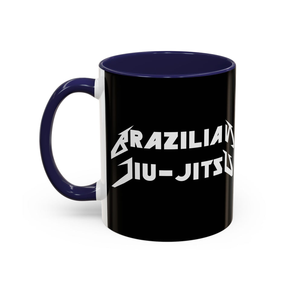 Brazilian Jiu Jitsu Metal | BJJ Accent Coffee Mug