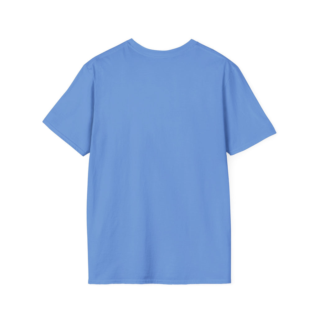 SPORTS! Funny Retro Collegiate T‑Shirt — Bold Orange & Blue Athletic Graphic