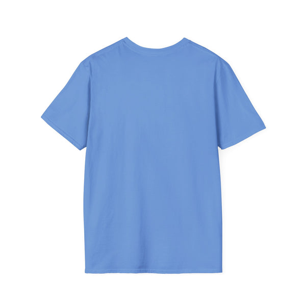 SPORTS! Funny Retro Collegiate T‑Shirt — Bold Orange & Blue Athletic Graphic