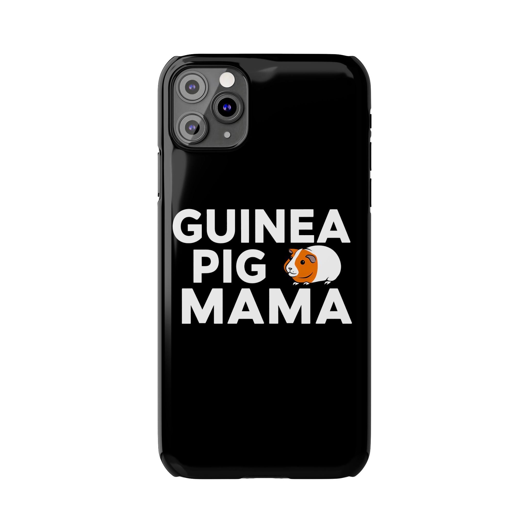 Cute Guinea Pig Mama Slim iPhone Cases | Guinea Pig Gift iPhone Case