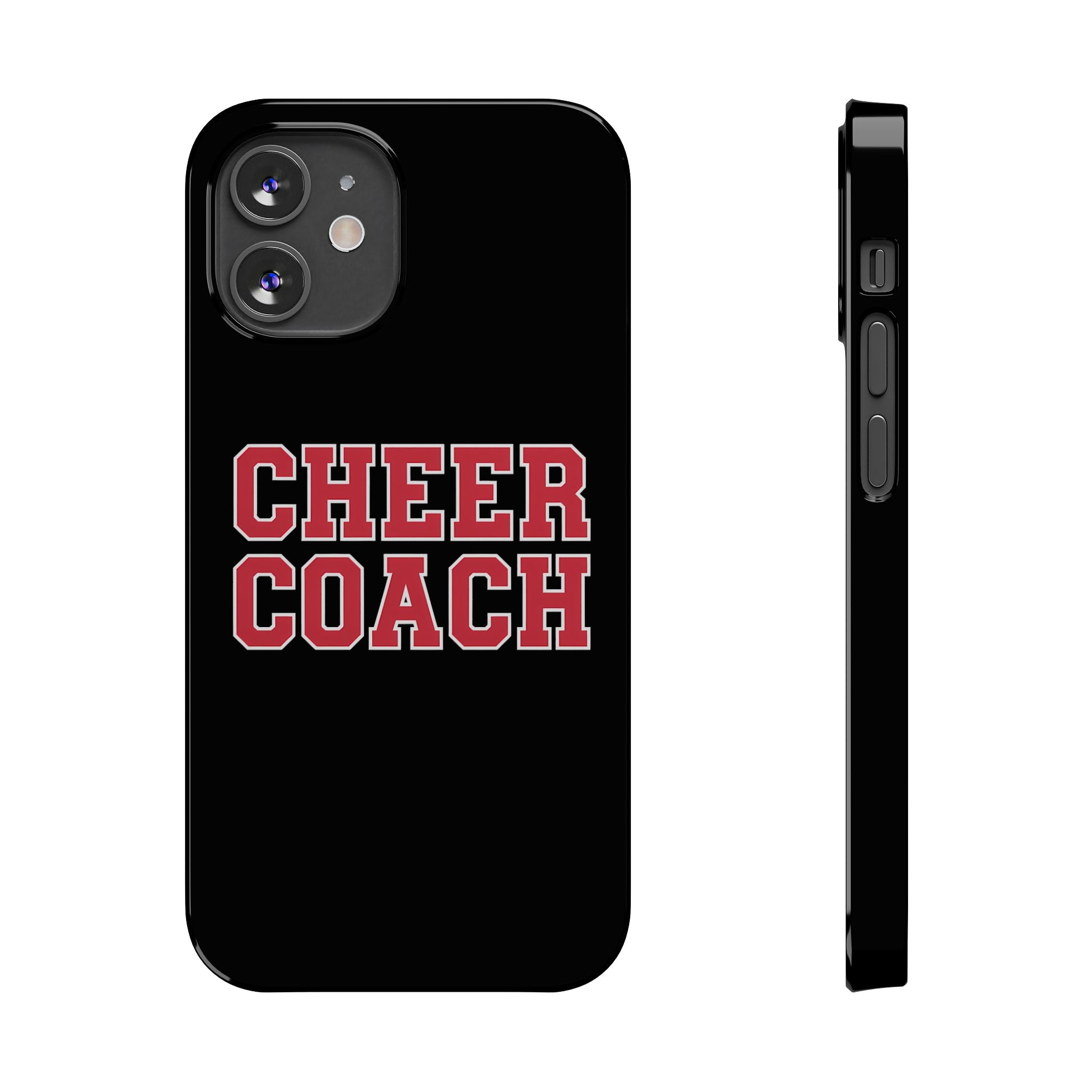 Premium Cheer Coach iPhone Case | Cheer Coach Gifts Slim Phone Cases