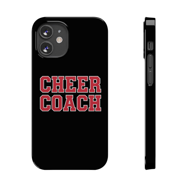 Premium Cheer Coach iPhone Case | Cheer Coach Gifts Slim Phone Cases