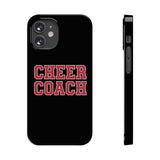 Premium Cheer Coach iPhone Case | Cheer Coach Gifts Slim Phone Cases Premium Cheer Coach iPhone Case | Cheer Coach Gifts Slim Phone Cases