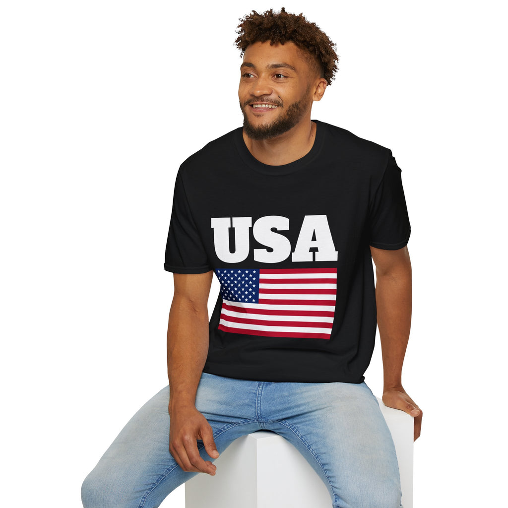 American Flag 4th of July USA Flag Patriotic T-Shirt - American Flag 4th of July USA 2 Tee