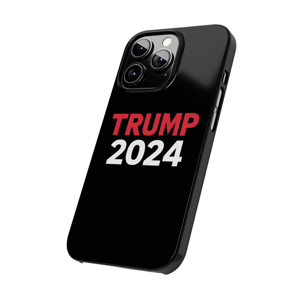 Premium Trump 2024 iPhone Case | Donald Trump Gifts Slim Phone Cases