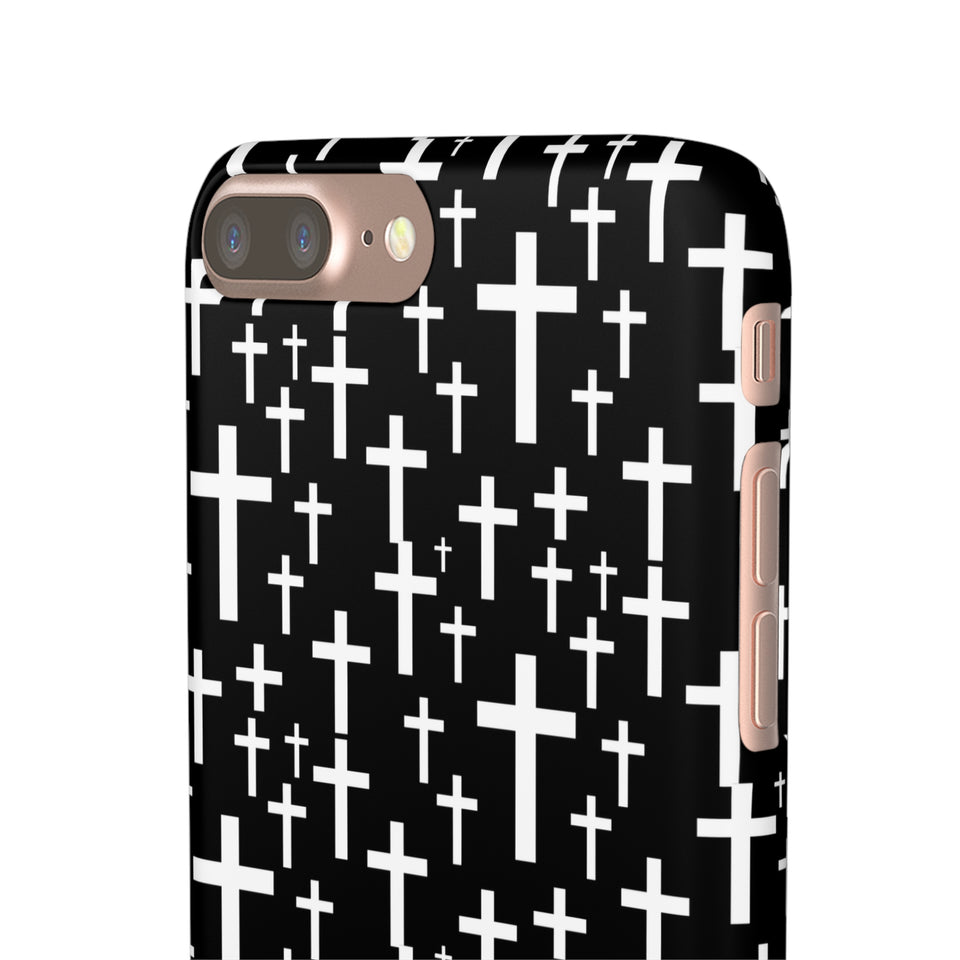 Faith In Jesus iPhone Christian Religion Phone Case | Faith Cross Phone Case | Christian Cross iPhone & Samsung Galaxy Snap Cases