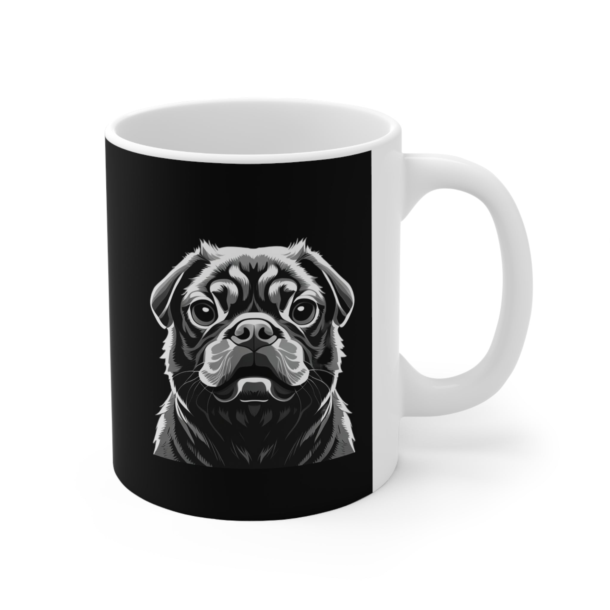 Pug Mug | Pug Gift | Pug Ceramic Mug 11oz Main image