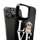 Premium Love Shih Tzu iPhone Case | Cute Shih Tzu Slim Phone Cases Premium Love Shih Tzu iPhone Case | Cute Shih Tzu Slim Phone Cases