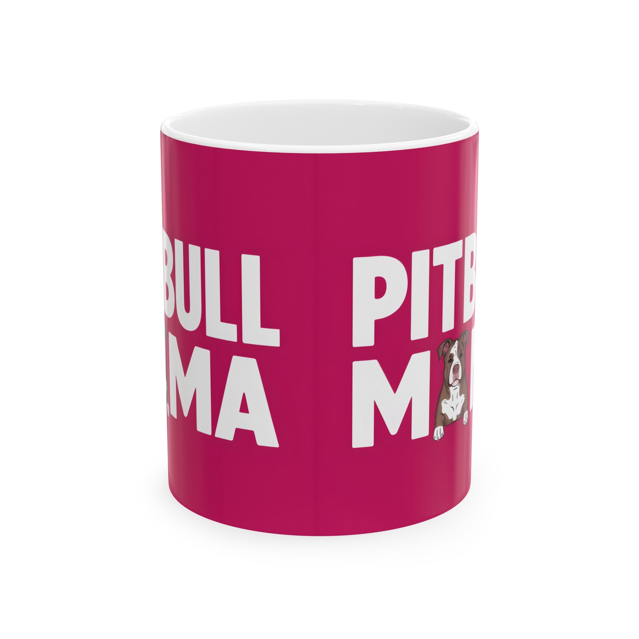 Pitbull Mama Mug 2 | Pitbull Gifts | Pitbull Stuff | Gifts For Pitbull Mug 11oz Secondary image