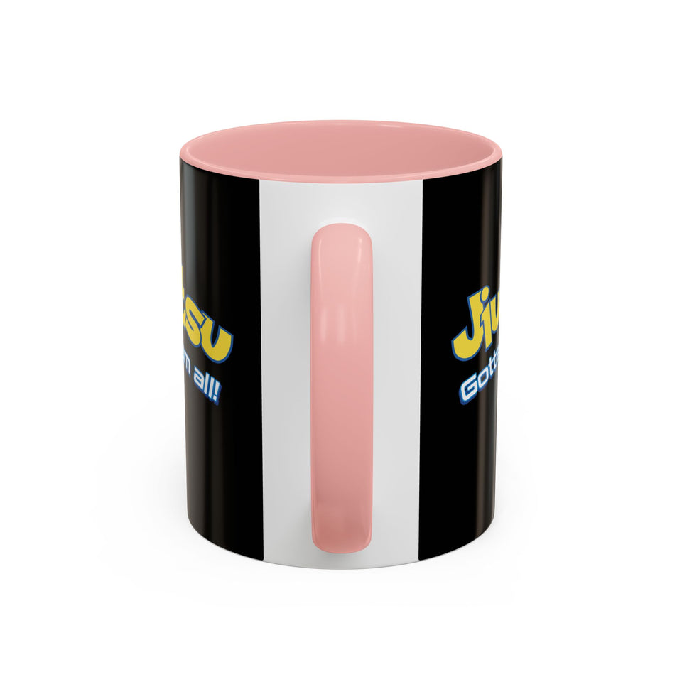 Brazilian Jiu Jitsu Gotta Tap Them All | BJJ Accent Coffee Mug