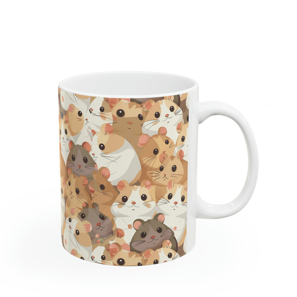 Hamster Mug  | Kawaii Hamster Mom Coffee Mug | Cute Hamster Gift Coffee Mug 11oz