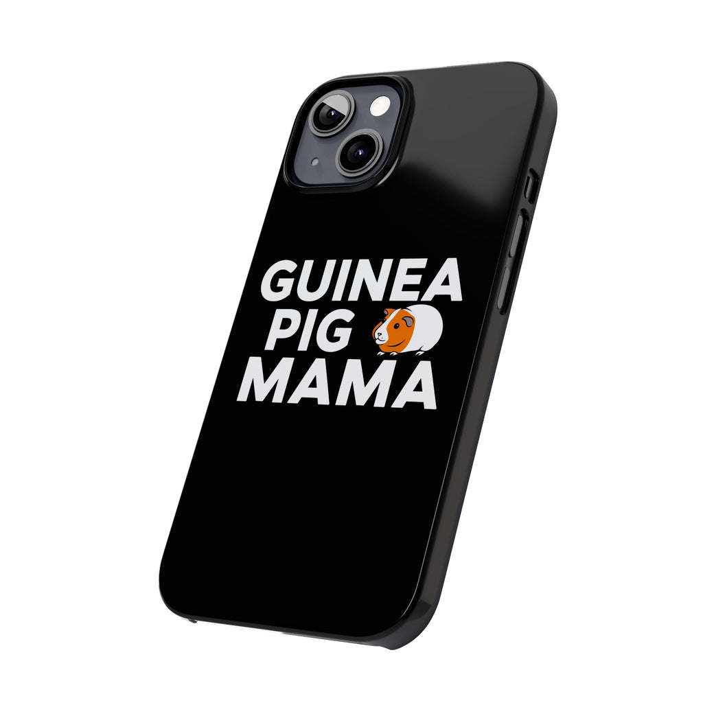 Cute Guinea Pig Mama Slim iPhone Cases | Guinea Pig Gift iPhone Case