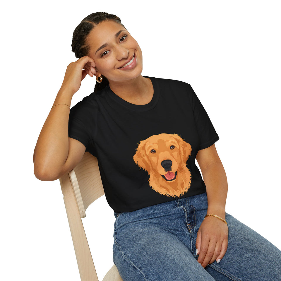Cute Golden Retriever Shirt | Golden Retriever Gifts | Unisex Golden Retriever T Shirt