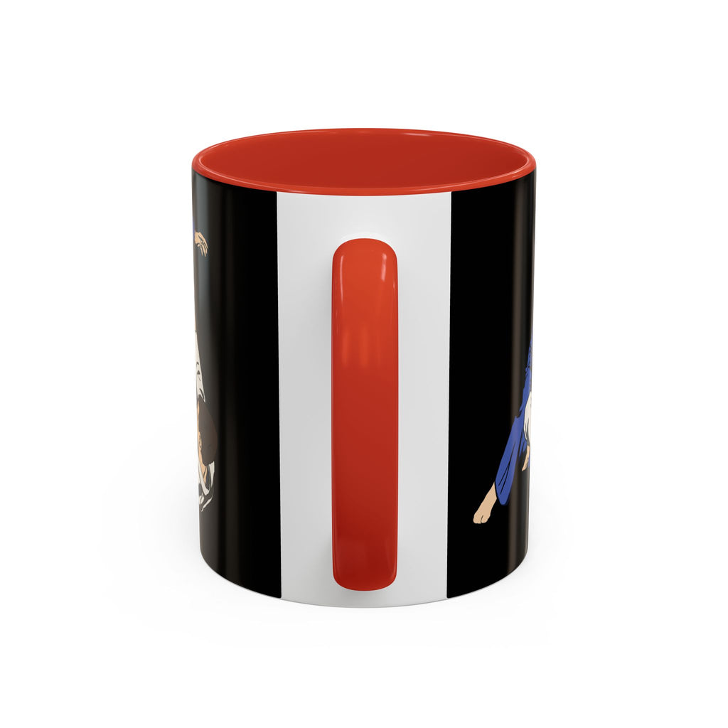Brazilian Jiu Jitsu Rolling | BJJ Accent Coffee Mug