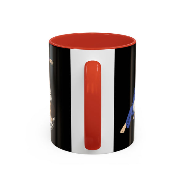 Brazilian Jiu Jitsu Rolling | BJJ Accent Coffee Mug