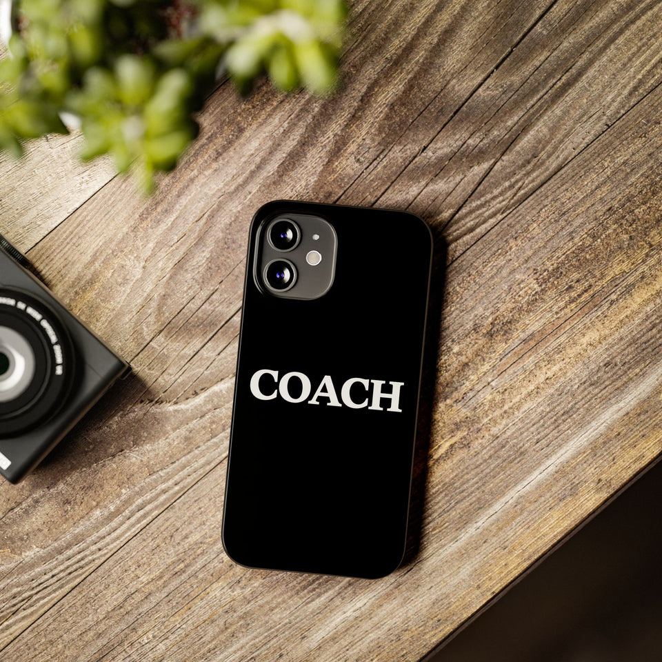 Premium Coach iPhone Case | Coach Gifts Slim Phone Cases