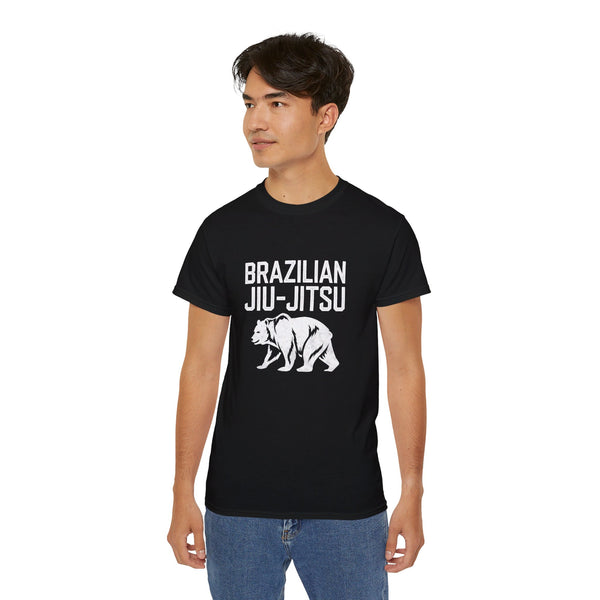 Brazilian Jiu Jitsu Bear 2 Shirt | BJJ Gift | Brazilian Jiu Jitsu Merchandise | JiuJitsu Gifts | BJJ Presents Unisex T-Shirt