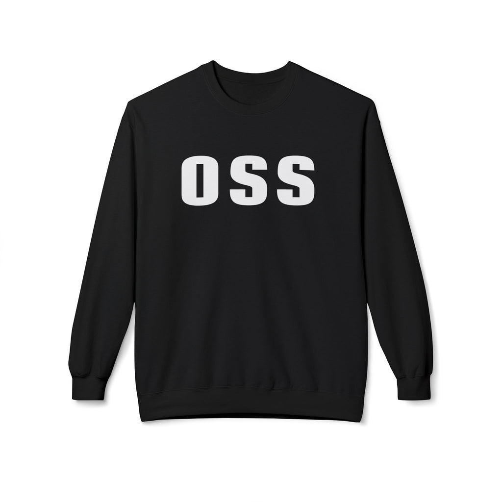 Brazilian Jiu Jitsu OSS BJJ Unisex Midweight Softstyle Fleece Crewneck Sweatshirt