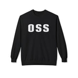 Brazilian Jiu Jitsu OSS BJJ Unisex Midweight Softstyle Fleece Crewneck Sweatshirt Brazilian Jiu Jitsu OSS BJJ Unisex Midweight Softstyle Fleece Crewneck Sweatshirt