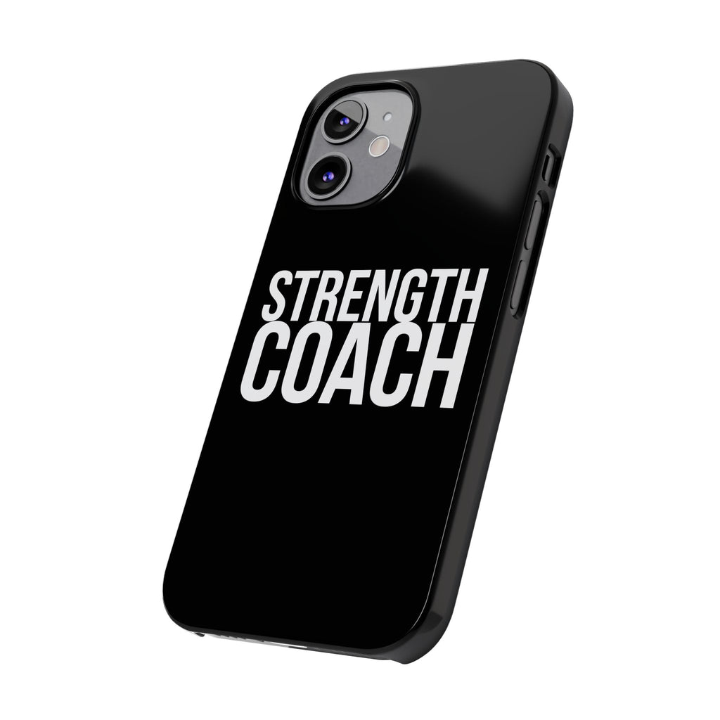 Premium Strength Coach iPhone Case | Strength Coach Gifts Slim Phone Cases