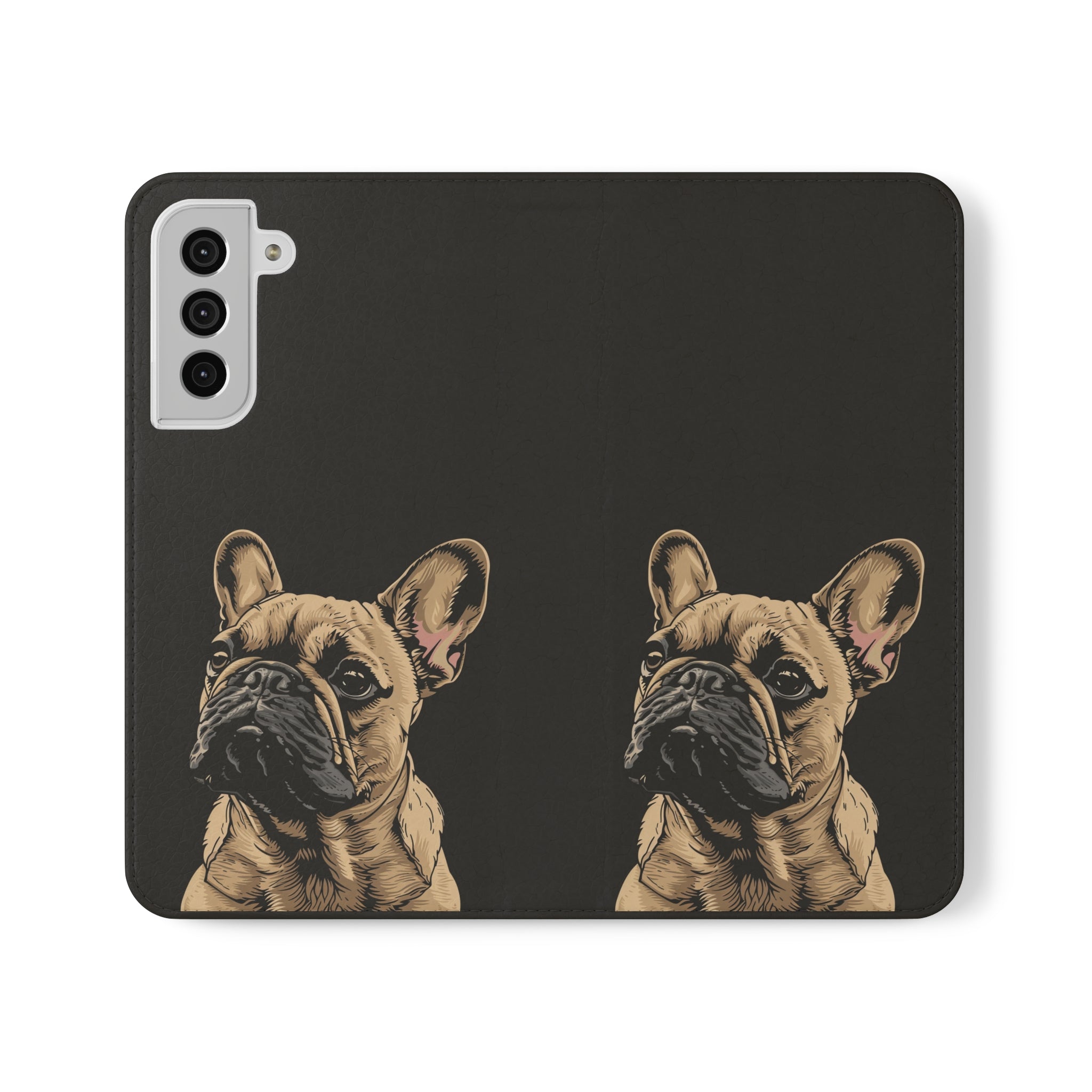 French Bulldog Phone Case | I Love My Frenchie Wallet Phone Case Gifts | IPhone & Samsung Galaxy French Bulldog Flip Cases
