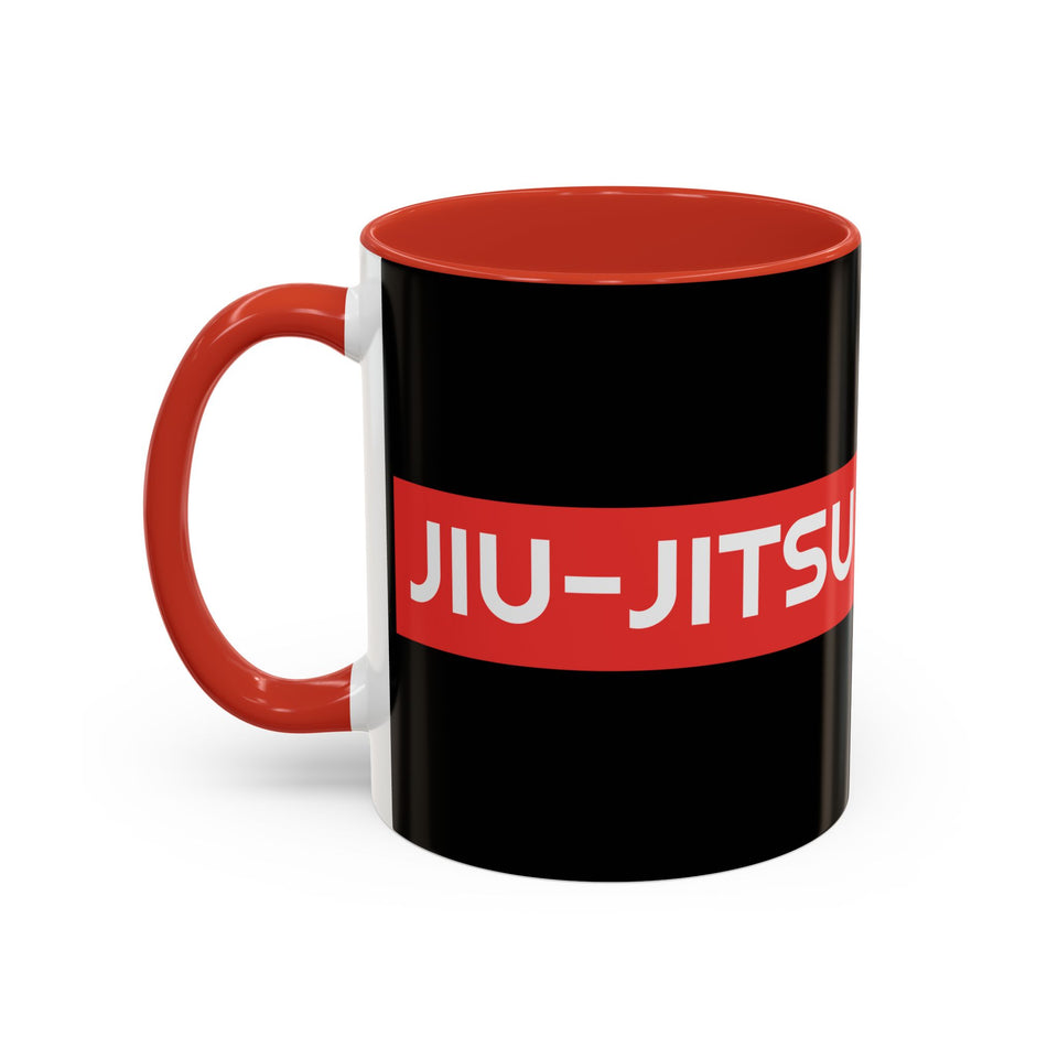 Brazilian Jiu Jitsu Surpassing | BJJ Accent Coffee Mug