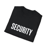 Security T-Shirt — Bold Minimalist Security Design Security T-Shirt — Bold Minimalist Security Design
